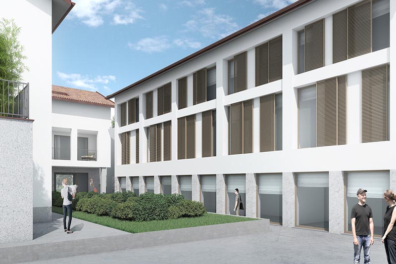 Corte Scolastica progettazione impianti